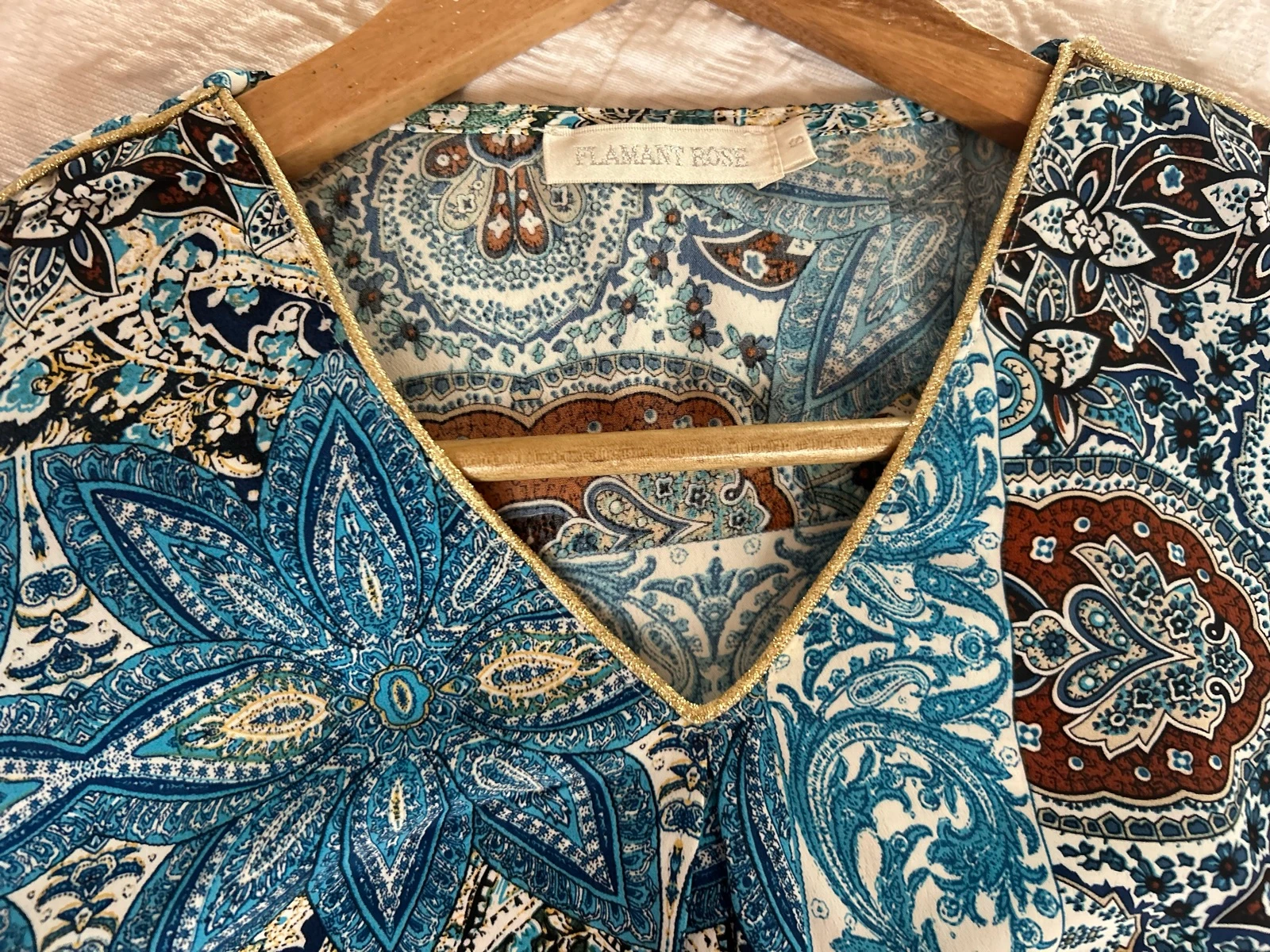Lote de 3 vestidos cortos fluidos estilo bohemio / hippie – Talla 36 (S) – photo 5